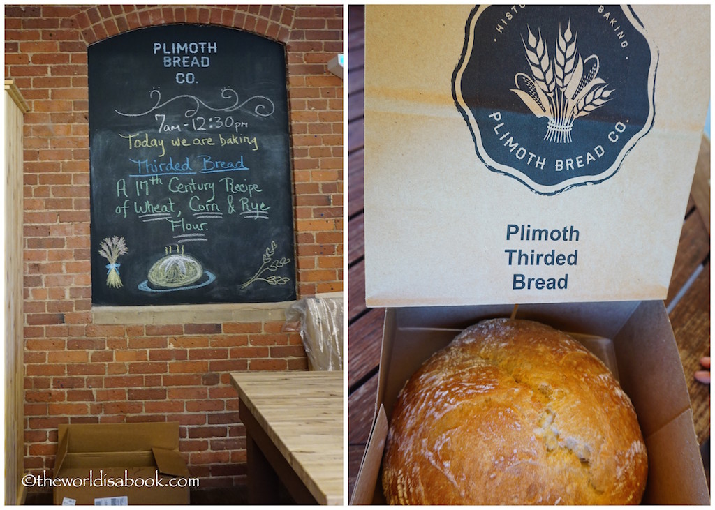 Plimoth Plantation thirded Bread
