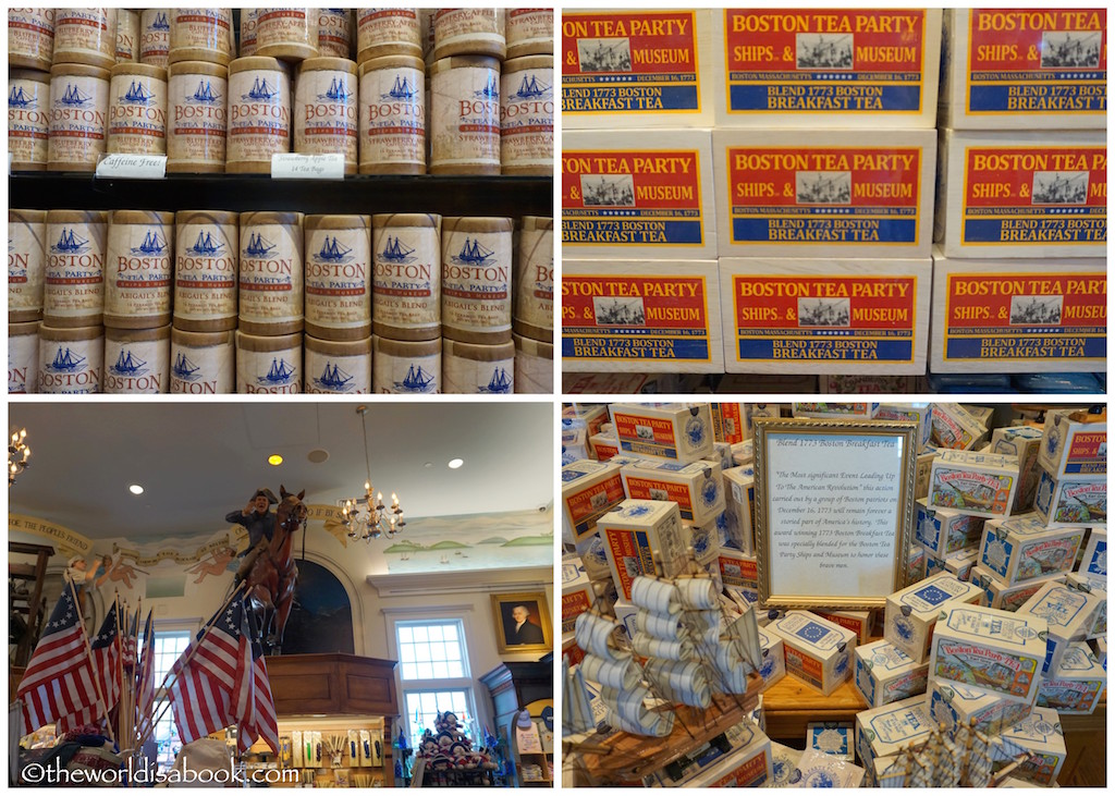 Boston Tea Party Museum gift shop