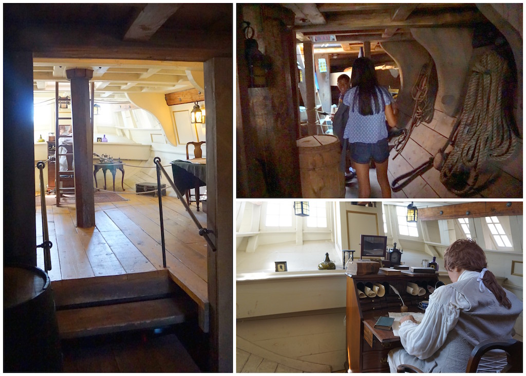 Boston Tea Party ship interior