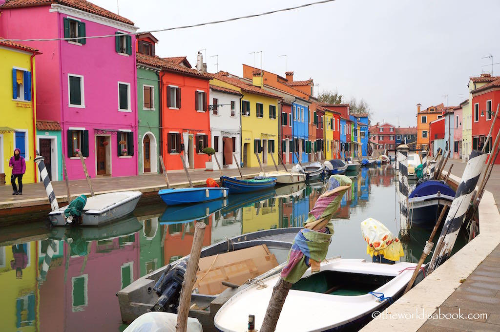 colorful houses Burano Italy