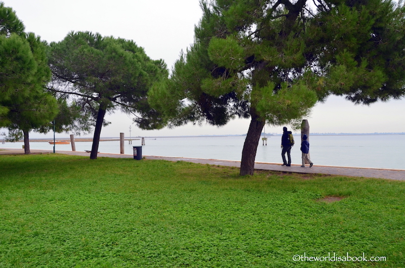 Burano beachside park