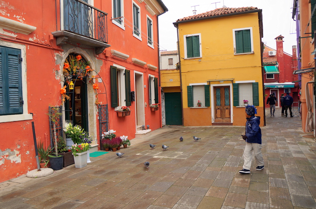 Burano with kids 