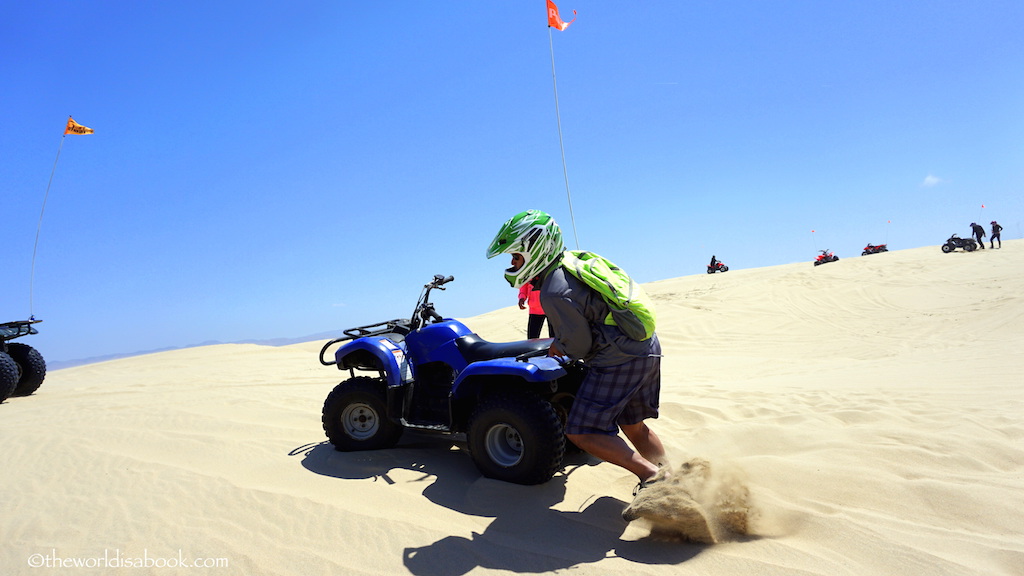 Oceano Sand Dune digging