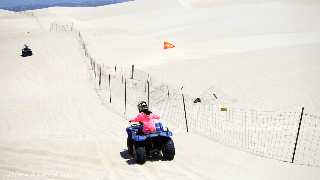 Oceano Sand Dunes with kids