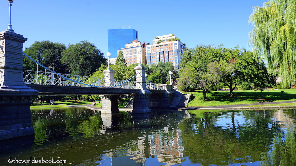 Boston Public Garden Foot Bridge