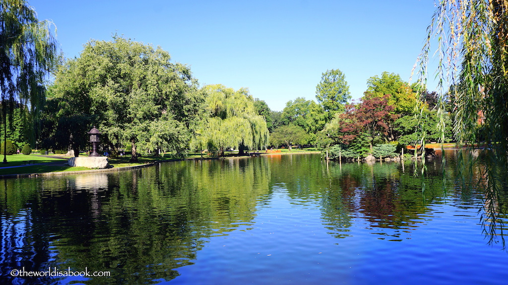 Boston Public Garden Lagoon