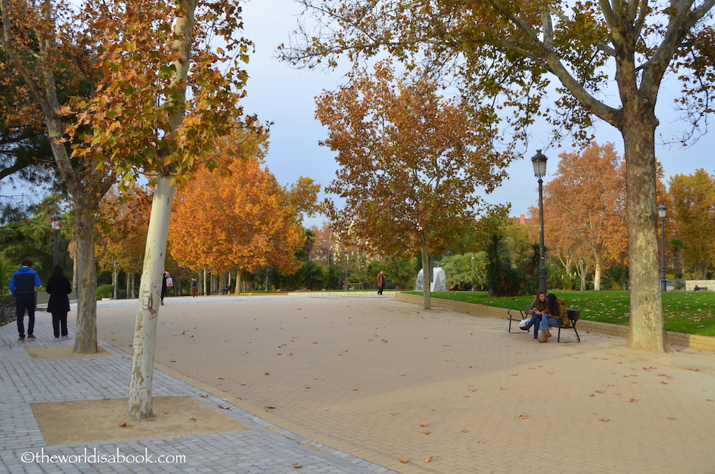 Templo de Debod park