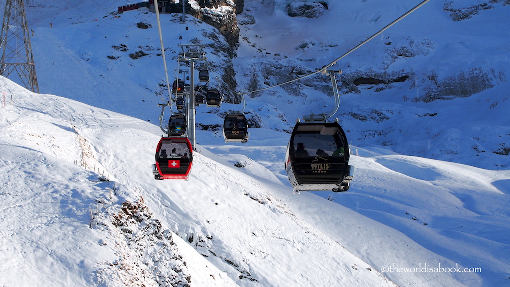 Titlis gondolas Switzerland