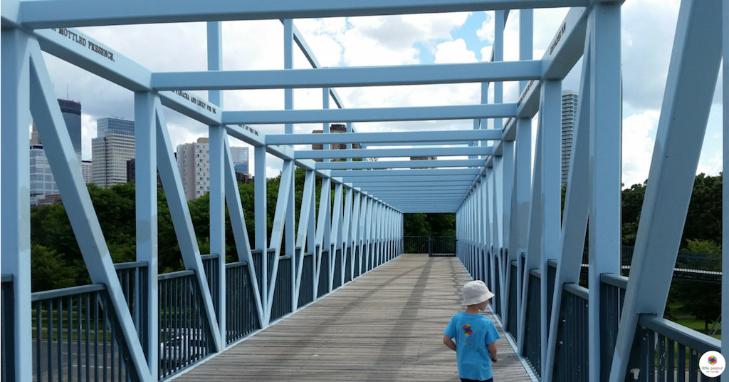 Walker Sculpture Garden Bridge