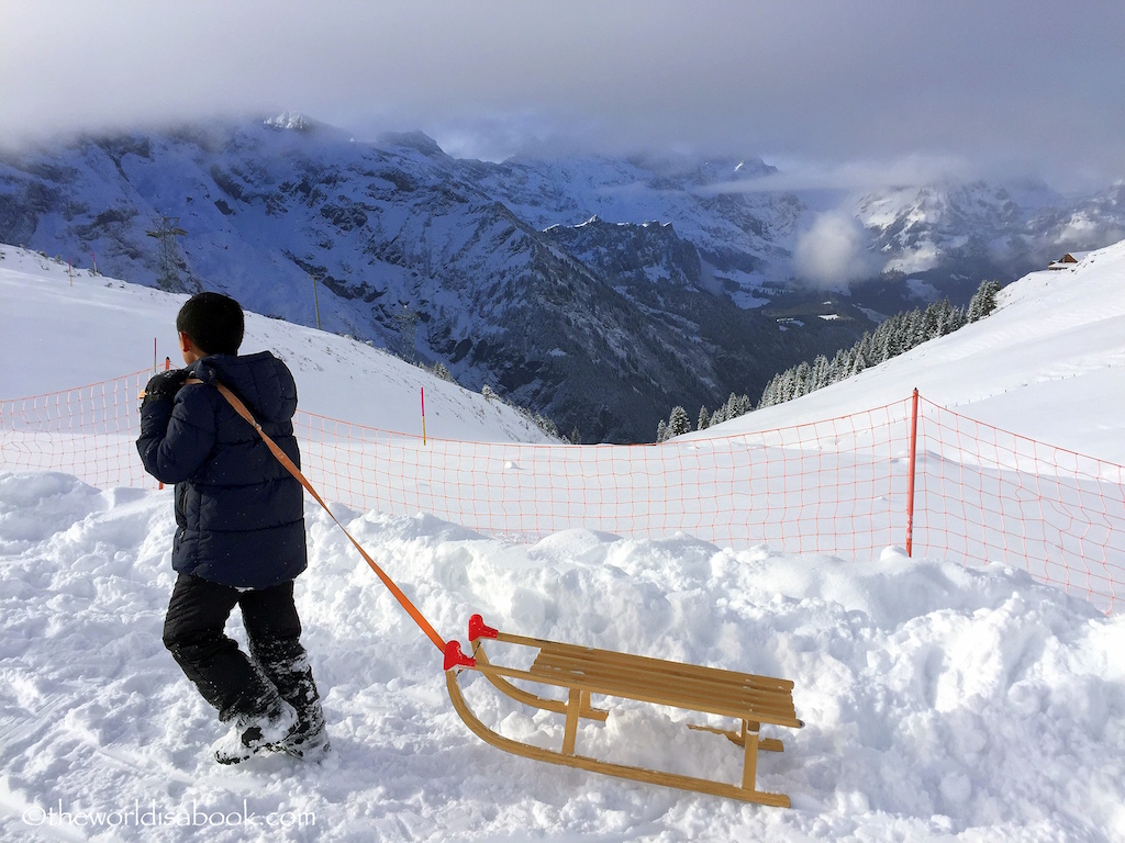 Furenalp with kids