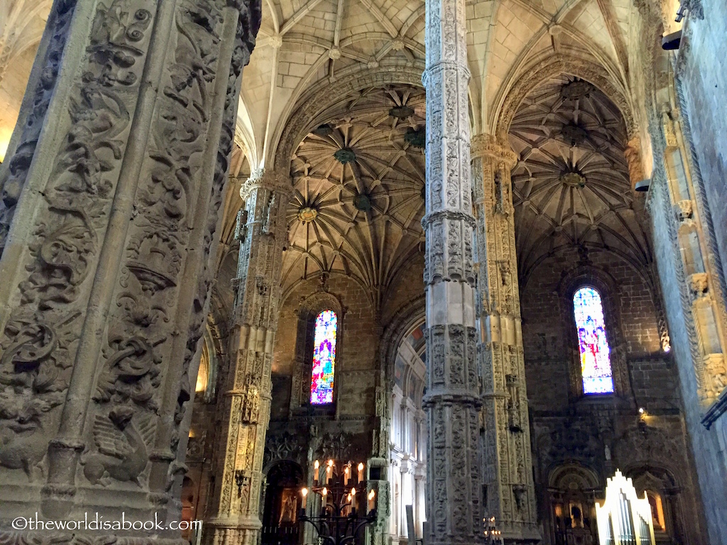 Jeronimos Monastery churc interior