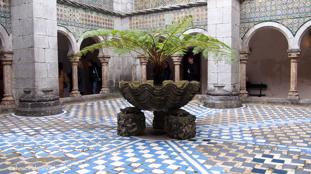 Pena Palace interior courtyard