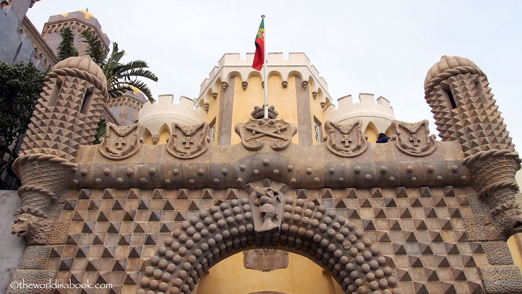 Pena Palace entrance