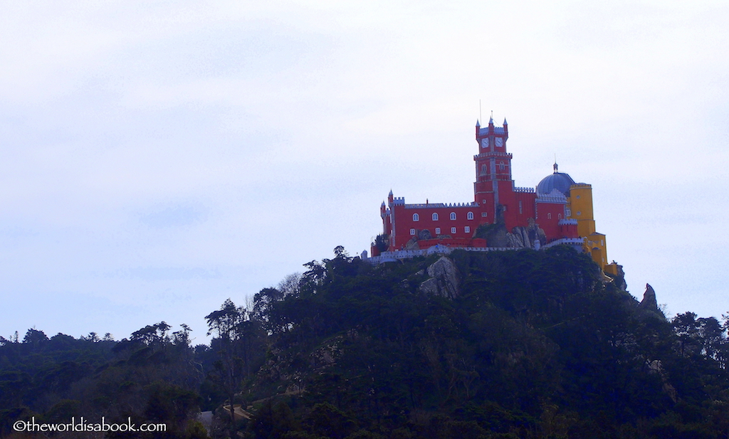 SIntra Pena Palace from afar