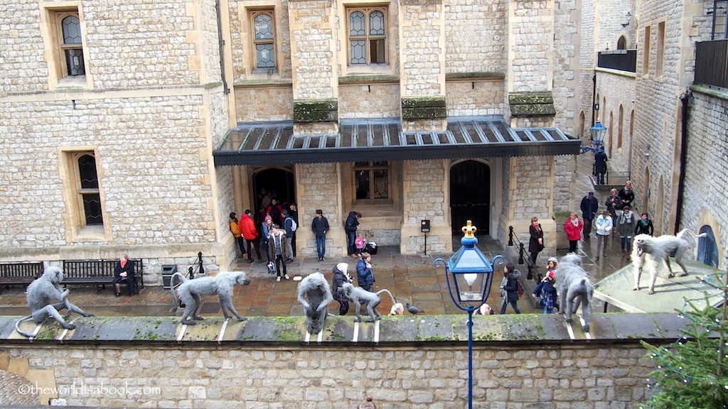 Tower of London monkeys