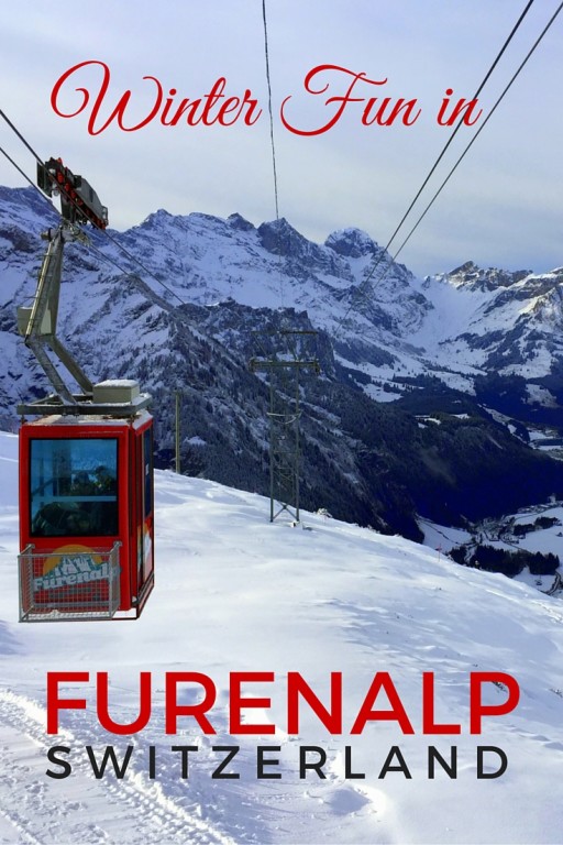 Winter in Furenalp Switzerland