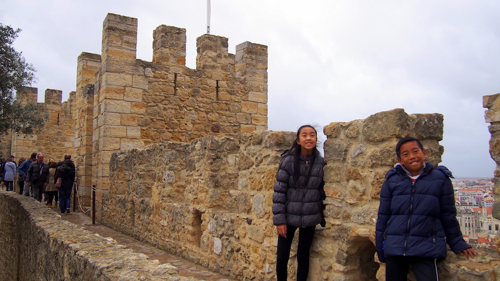 Castelo de Sao Jorge walls