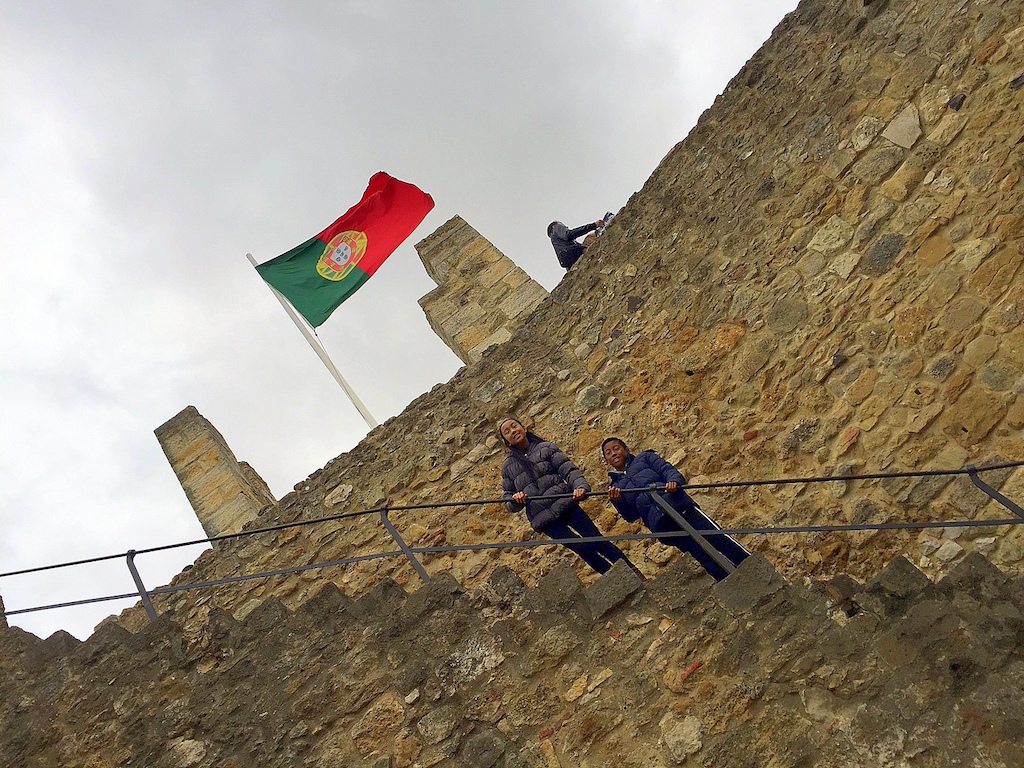 Castelo de Sao Jorge Lisbon with kids