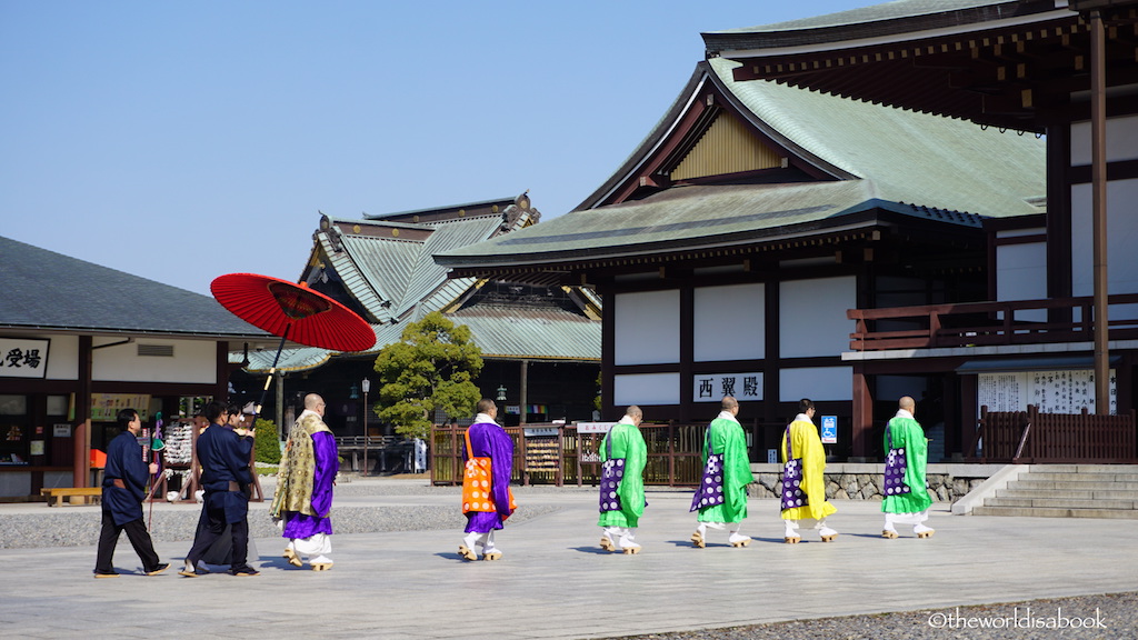 Naritasan Shinshoji Temple monks