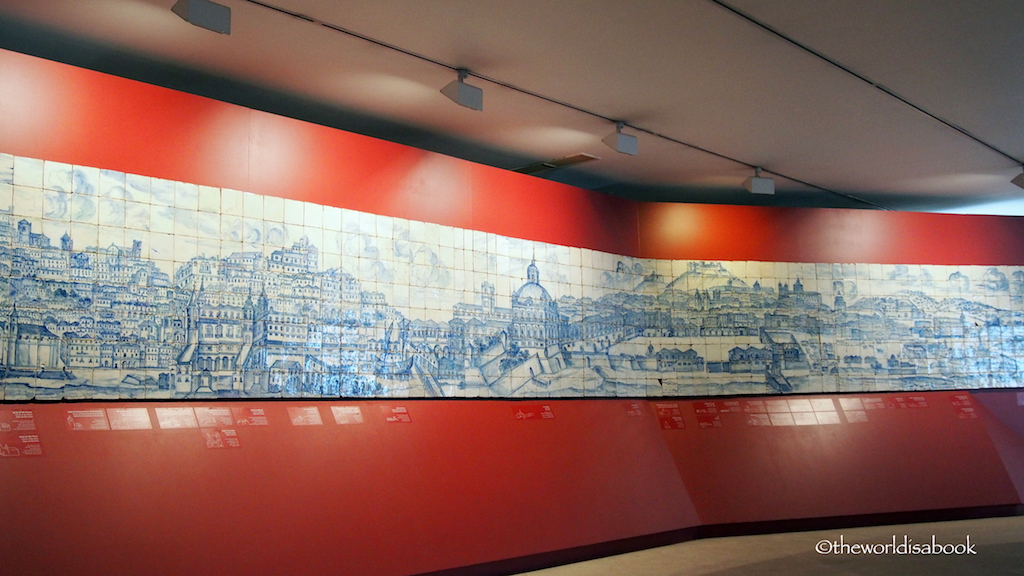 Great View of Lisbon tile art Tile Museum