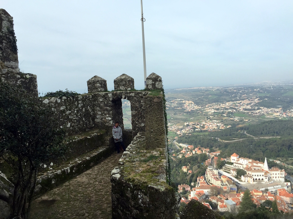 Sintra Moorish Castle wall