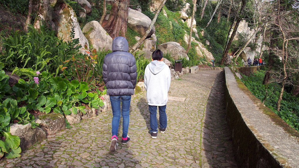 Moorish Castle path to entrance