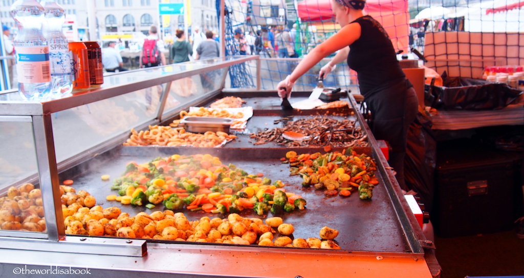 Helsinki outdoor market