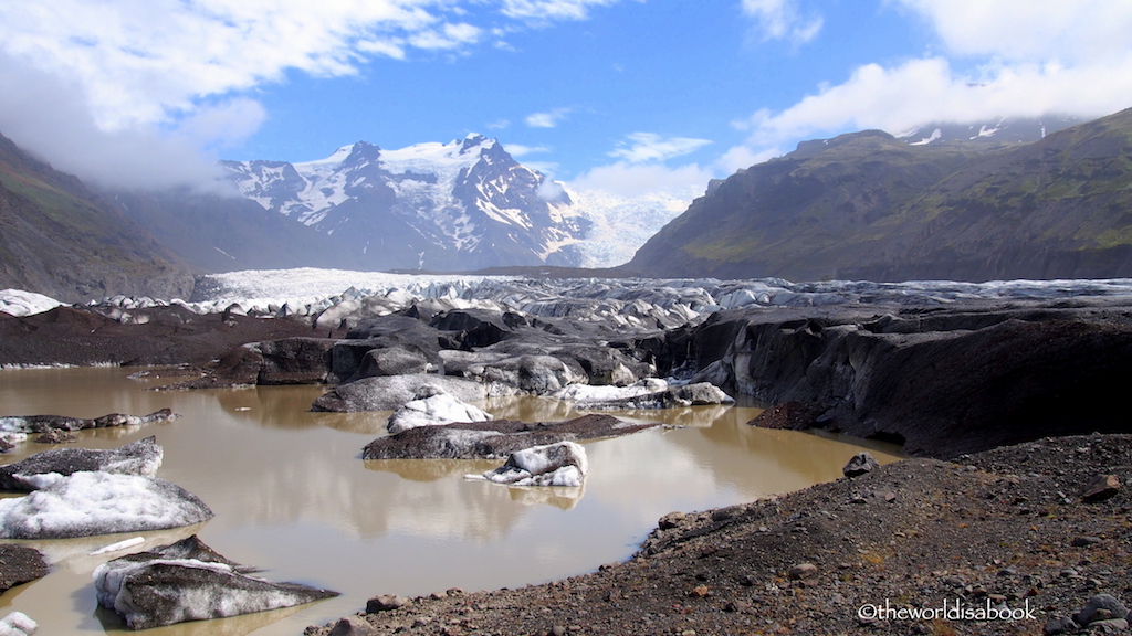 Svinafellsjokull Glacier Tongue Iceland