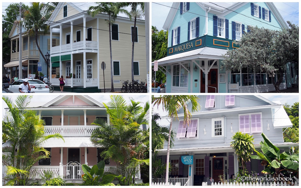 Key West colorful houses