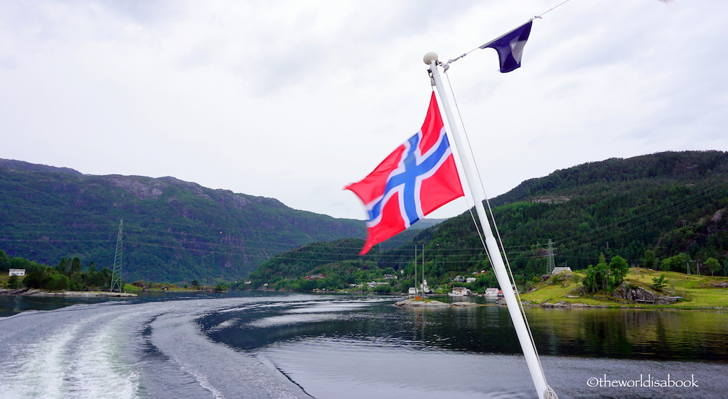 bergen to osterfjord cruise