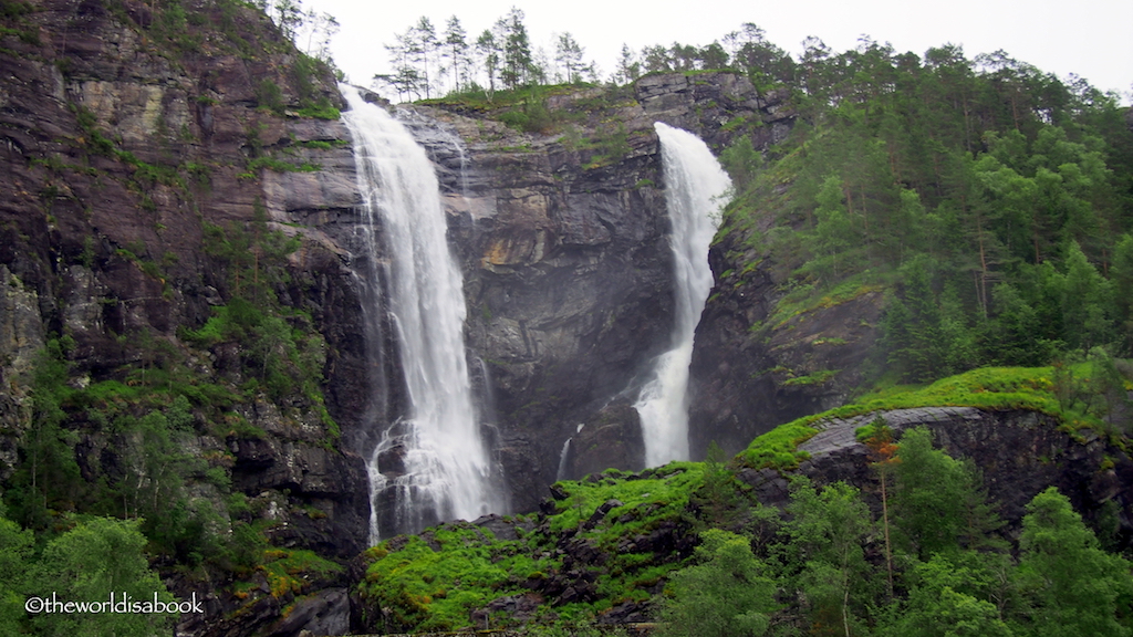 Heskjedalsfossen Waterfall Norway