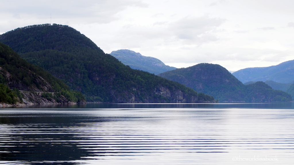 Osterfjord cruise from bergen