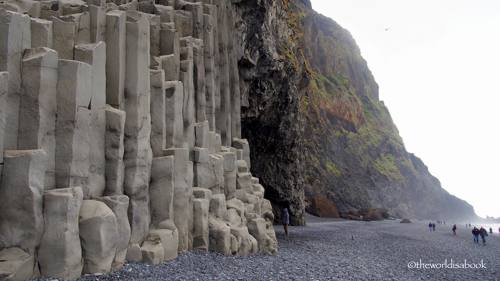 Reynisfjara iceland basalt columns