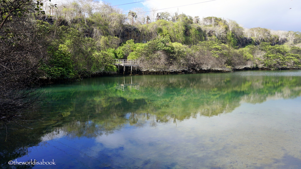 laguna las ninfas galapagos