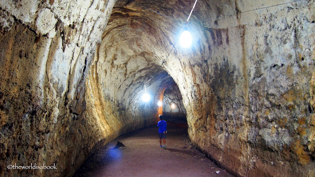 Santa Cruz Galapagos lava tunnel