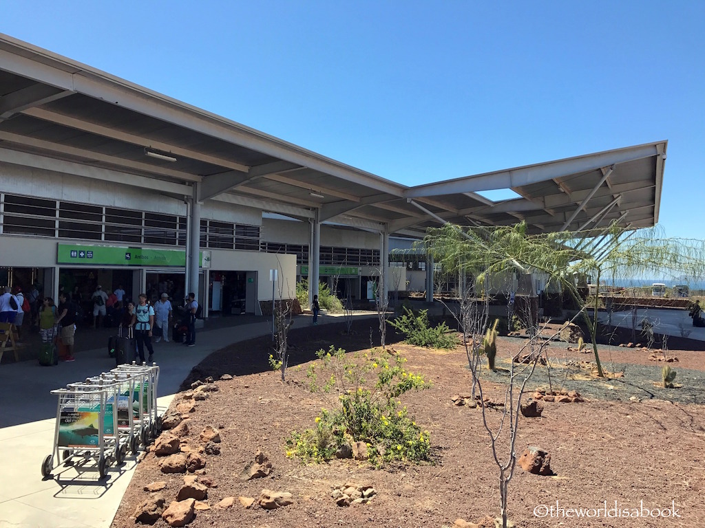 Galapagos Baltra airport