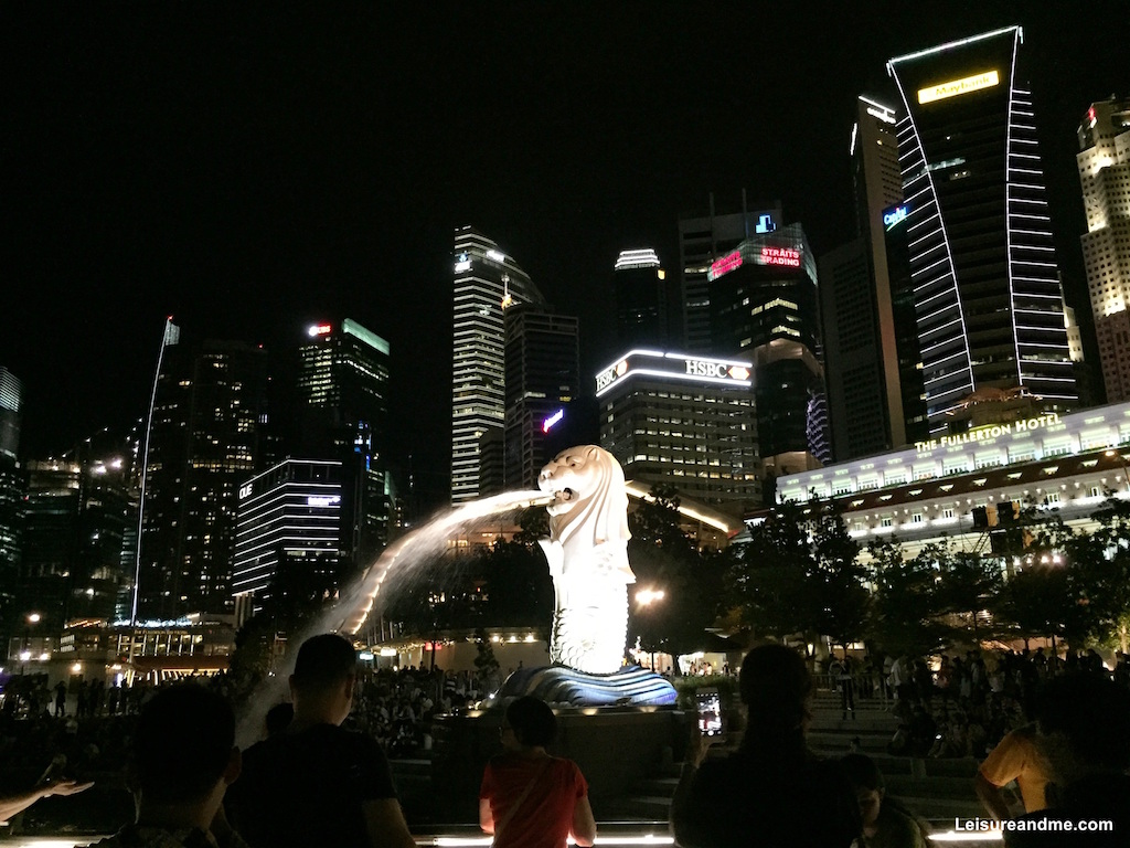 Merlion Marina Bay walk