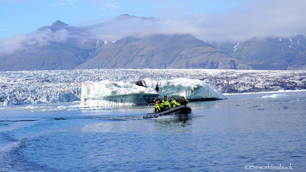 Jokulsarlon Glacier Lagoon Zodiac tour