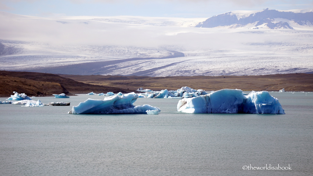 Jokulsarlon Glacier Lagoon lookout