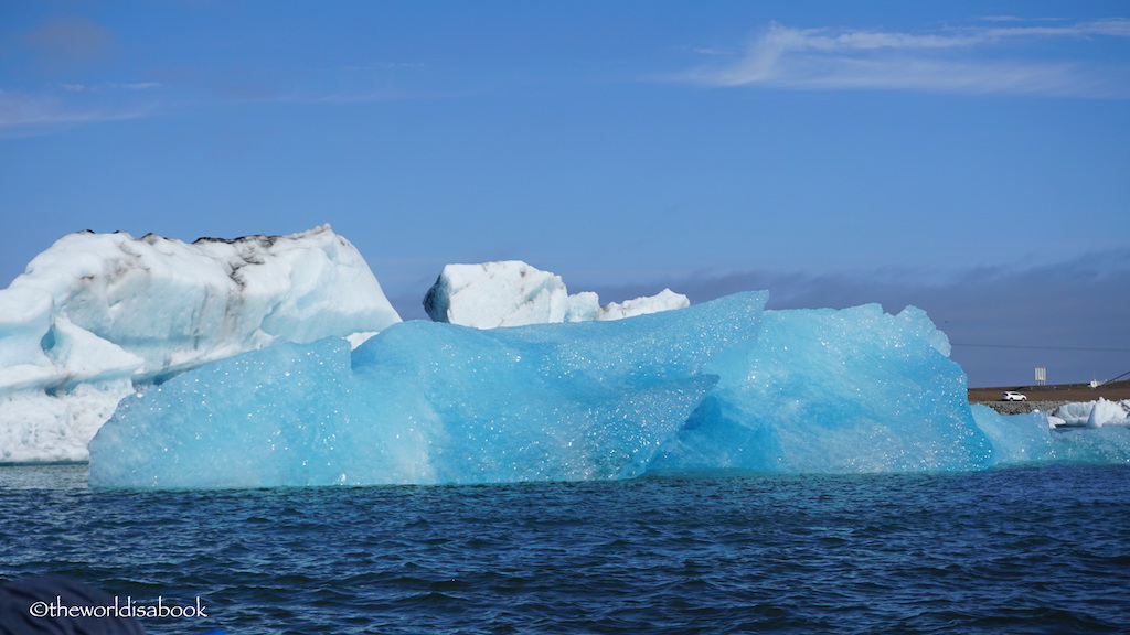 Jokulsarlon blue ice