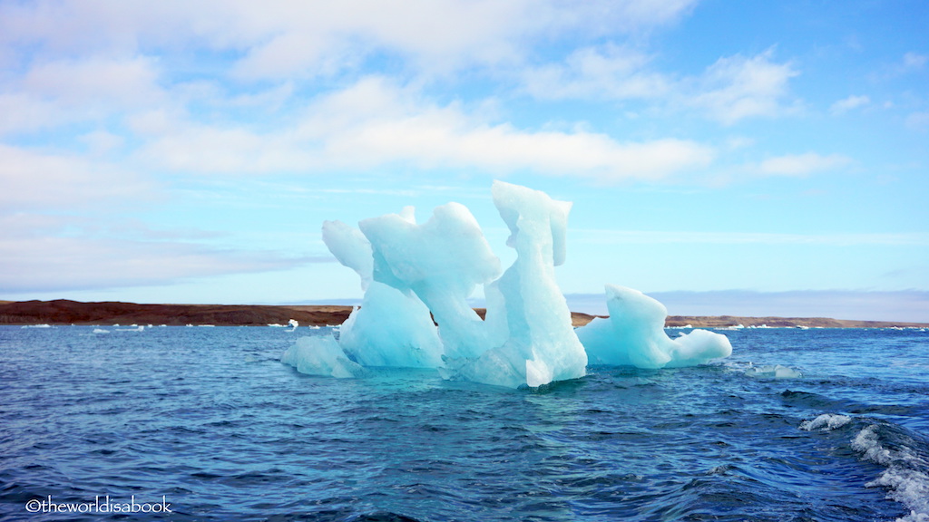 Jokulsarlon ice tower