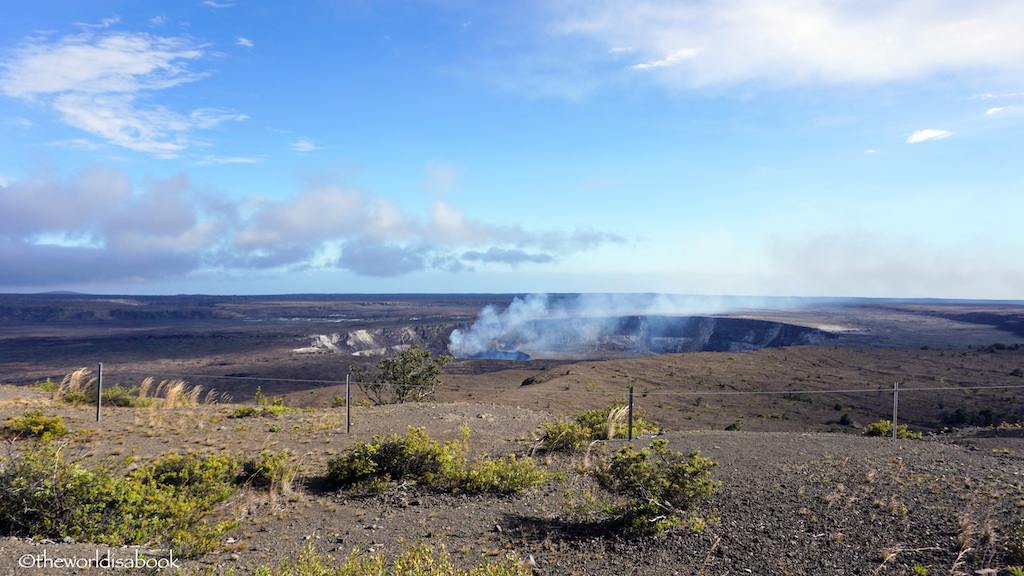 Kilauea Crater Volcanoes National Park