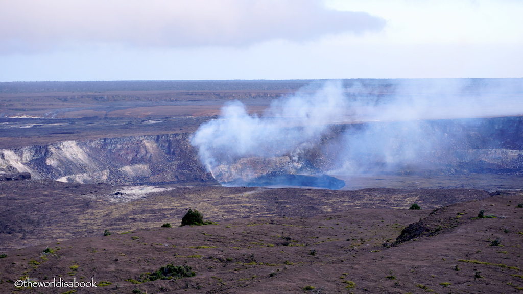 Kilauea crater Volcanoes National Park