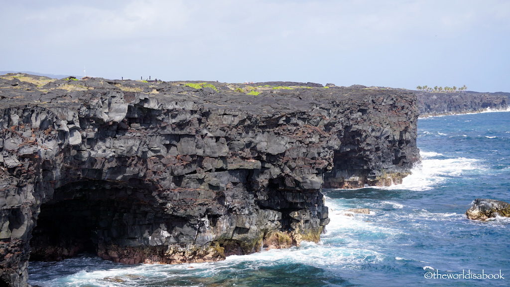 Volcanoes National Park Chain of Craters Road coastline