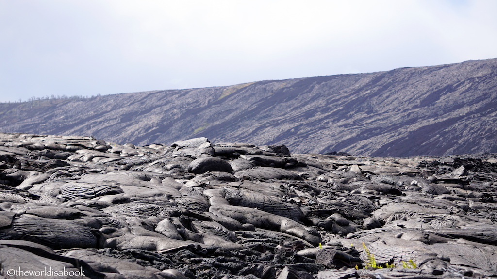 Volcanoes National Park lava flow