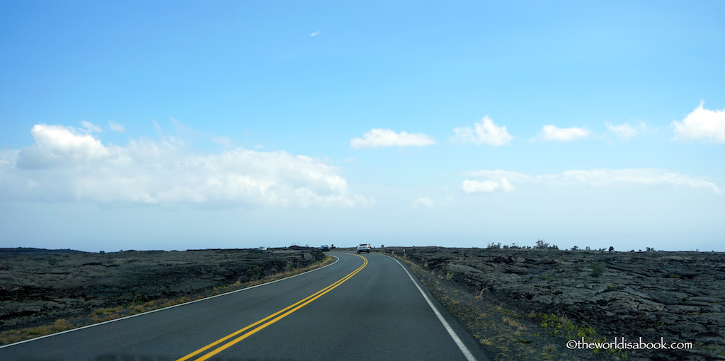 Volcanoes National Chain of Craters road