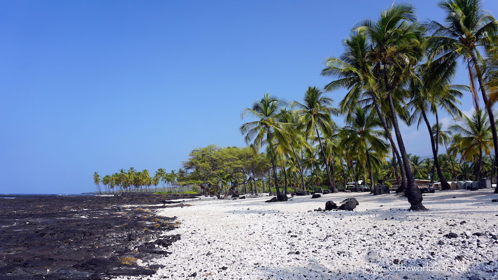 Puuhonua o Honaunau National Historic Park beach