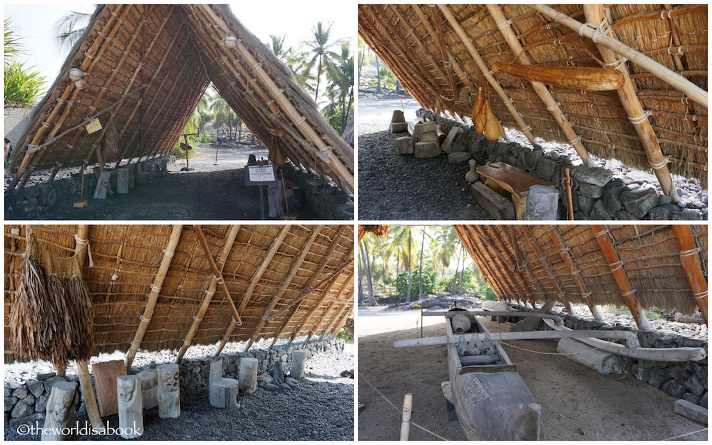 Puʻuhonua o Hōnaunau National Historical Park house