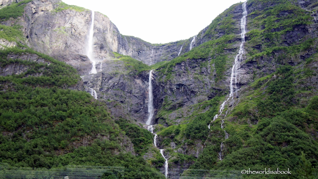 Norway in a Nutshell Gudvangen waterfalls