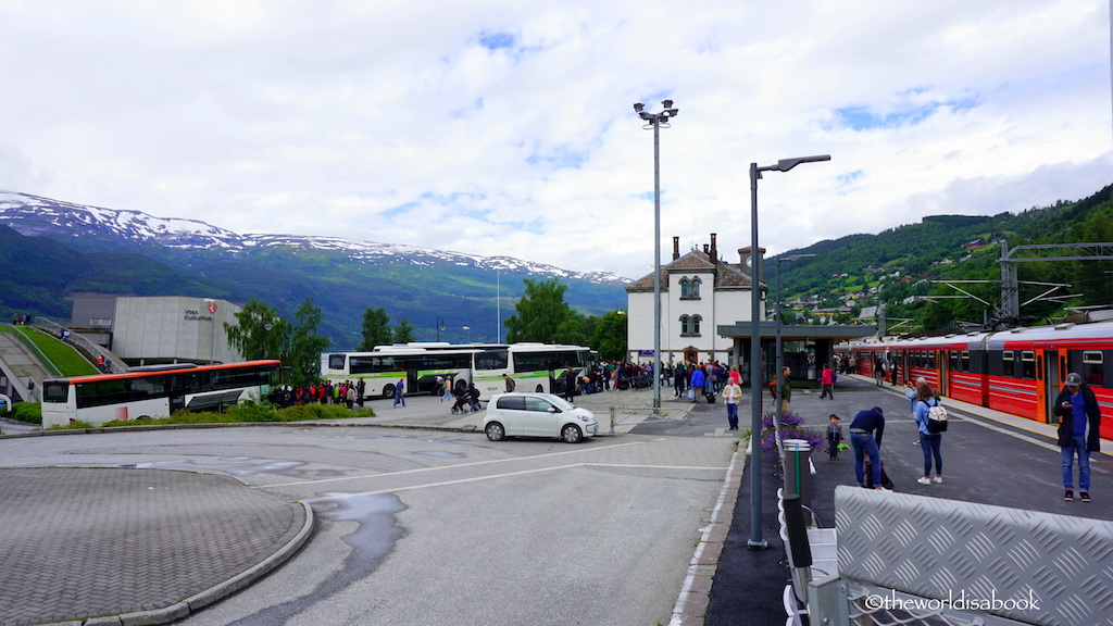 Voss train station Norway In a Nutshell